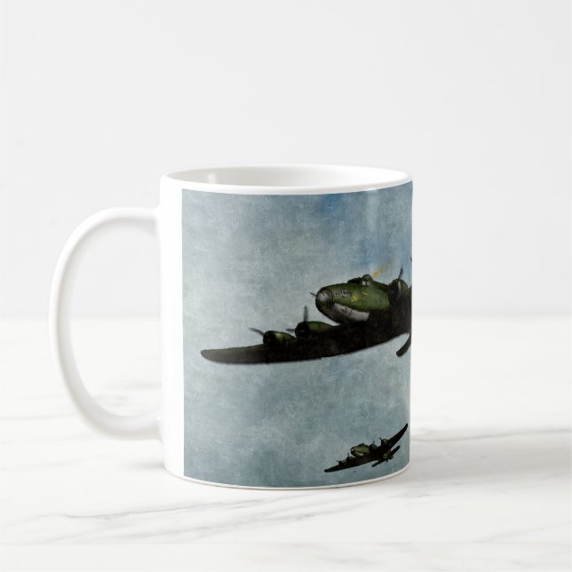 B17 Flying Fortress Coffee Mug (Left)