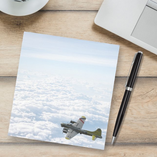 B17 Flying Fortress WWII Bomber Airplane Notepad (Creator Uploaded)