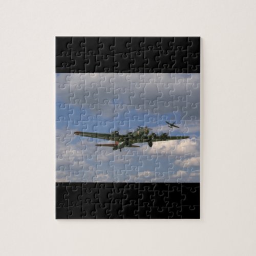 B17 Front Right Angle_WWII Planes Jigsaw Puzzle