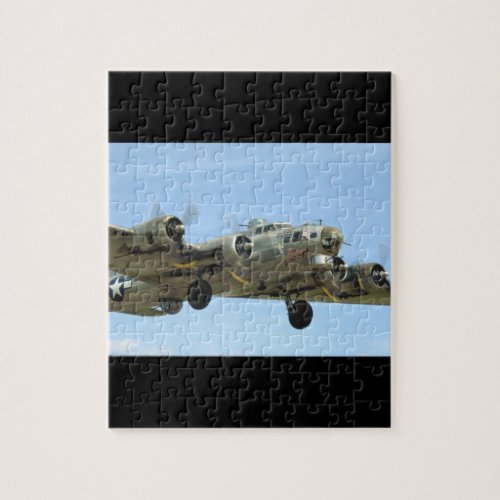B17 Sentimental In Air_WWII Planes Jigsaw Puzzle