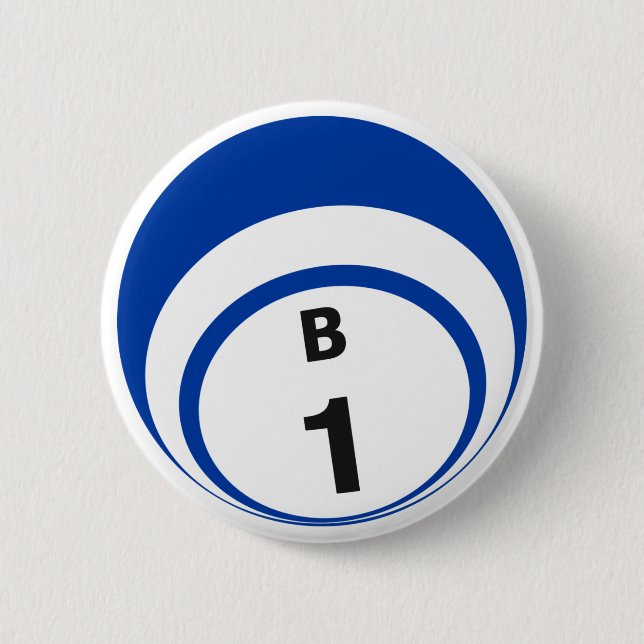 B1 Bingo Ball button (Front)