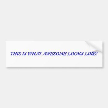 B1 Bumper Sticker by nselter at Zazzle