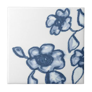 B1 - Delft Basket Mural Tile - B1