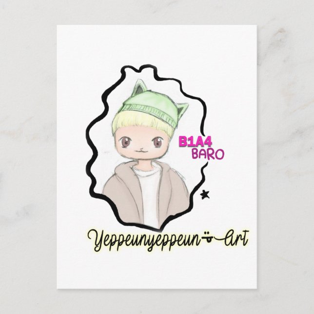 B1A4 ~ Baro Postcard (Front)