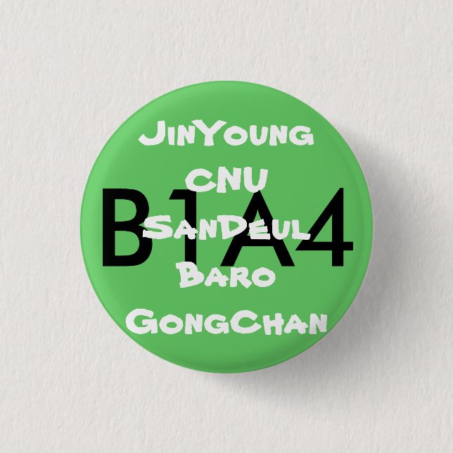 B1A4 Fan Button (Front)