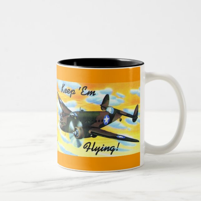 B24 Liberator Two-Tone Coffee Mug (Right)