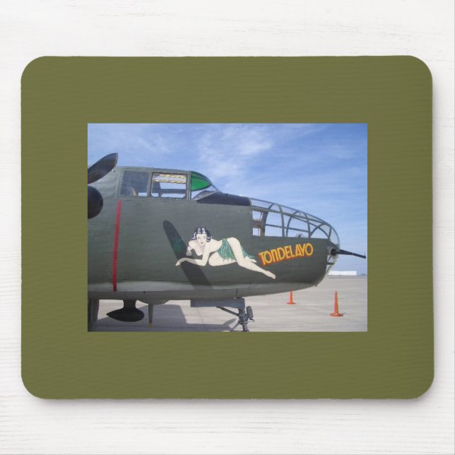 B25 Bomber Mousepad (Front)