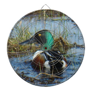B25 Northern Shoveler Drake Dart Board