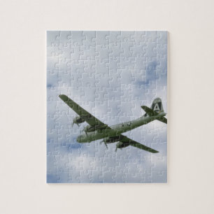 B29 From Below. (plane_WWII Planes Jigsaw Puzzle