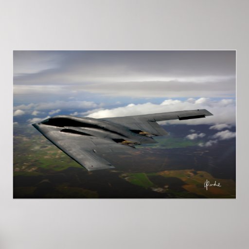 B2 Spirit Bomber Poster | Zazzle