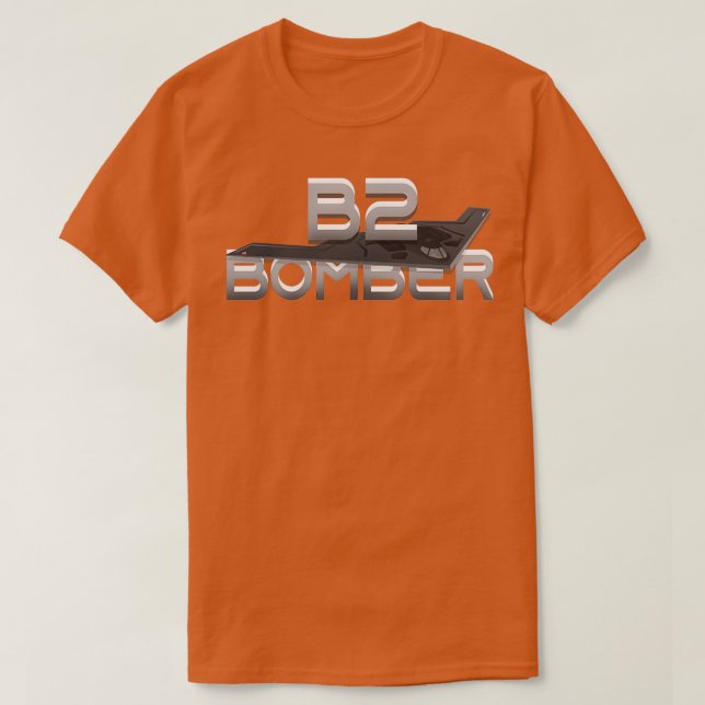 B2 stealth bomber plane pilot gift  T-Shirt (Design Front)