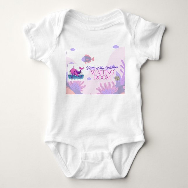 B3lly of th3 Whal3 Waiting Room baby bodysuit (Front)
