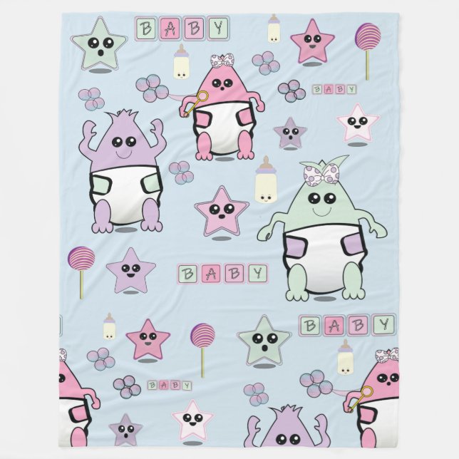 B4L Cute Blanket | ABDL | Baby4Life | Snuggles! (Front)