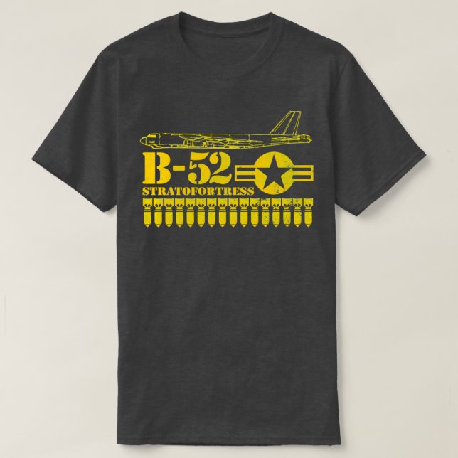 B52 Stratofortress distressed  T-Shirt (Design Front)