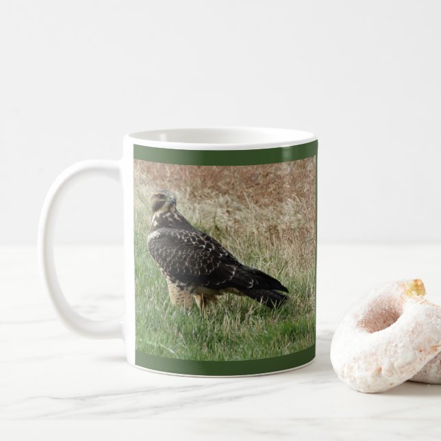 B52 Swainson's Hawk Coffee Mug (With Donut)