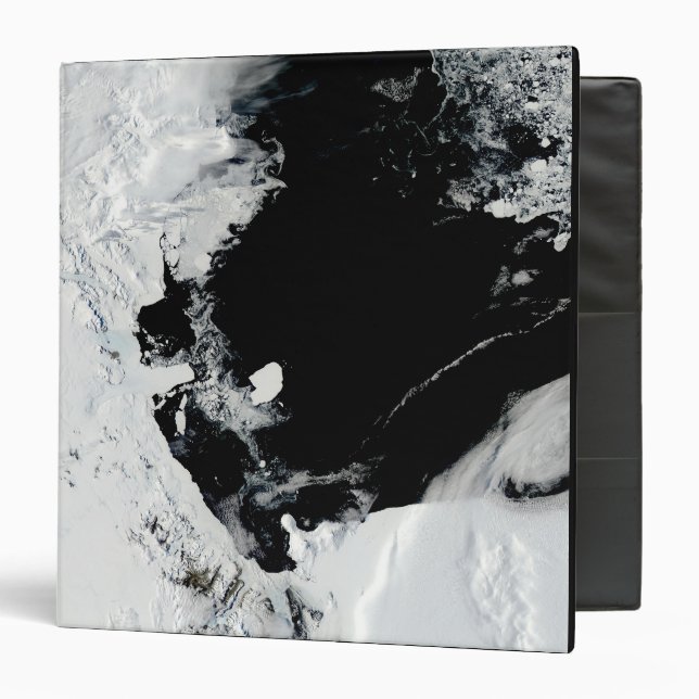 B-15J iceberg in the Ross Sea, Antarctica 3 Ring Binder (Front/Inside)