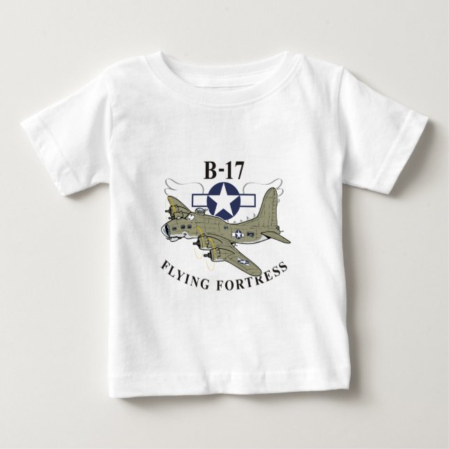 B-17 flying fortress baby T-Shirt (Front)