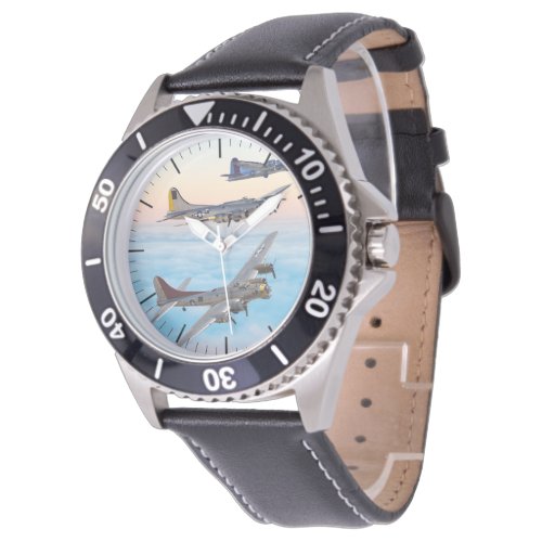 B_17 Flying FORTRESS BOMBER SQUADRON Watch
