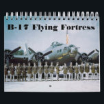 B-17 Flying Fortress Calendar<br><div class="desc">The B-17 Flying Fortress is a legendary American heavy bomber that played a pivotal role during World War II. The B-17 first flew in 1935, and its production models became a cornerstone of the United States' strategic bombing campaign. The aircraft earned its "Flying Fortress" moniker due to its heavily armed...</div>
