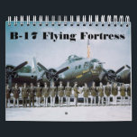 B-17 Flying Fortress Calendar<br><div class="desc">The B-17 Flying Fortress is a legendary American heavy bomber that played a pivotal role during World War II. The B-17 first flew in 1935, and its production models became a cornerstone of the United States' strategic bombing campaign. The aircraft earned its "Flying Fortress" moniker due to its heavily armed...</div>