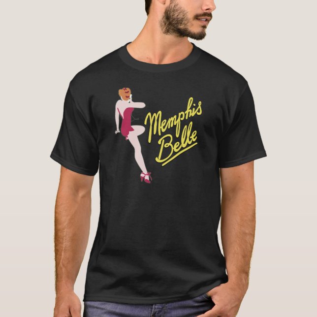 B-17 Flying Fortress Memphis Belle T-Shirt (Front)