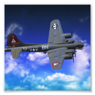 B-17 Flying Fortress Photo Print