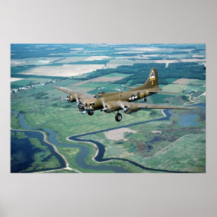 B-17 Flying Fortress Poster