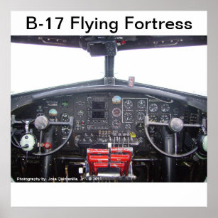 B-17 Flying Fortress - Poster