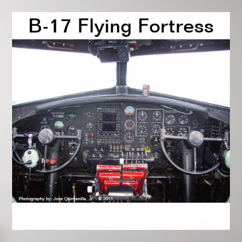B_17 Flying Fortress _ Poster