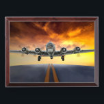 B-17 FLYING FORTRESS TAKEOFF AWARD PLAQUE<br><div class="desc">As a fan of fighter aircraft since childhood, I wanted to contribute a special effect artwork with this U.S. B-17 Flying Fortress representing our brave airmen who flew on those dangerous missions in World War II. Enjoy this either for your own office space or as an award for someone. Taking...</div>