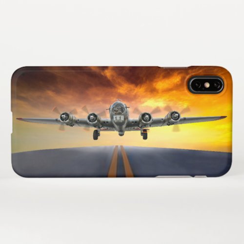 B_17 FLYING FORTRESS TAKEOFF iPhone XS MAX CASE