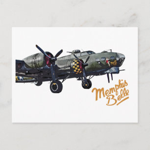 B-17 Memphis Belle Postcard