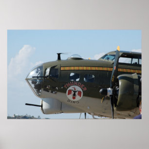 B-17 Nose Art Poster