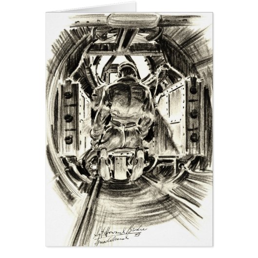 B-17 Tail Gunner 1943 Cards (Front)