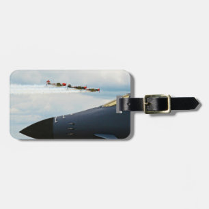 B-1 Bomber and WWII Fighters Luggage Tag