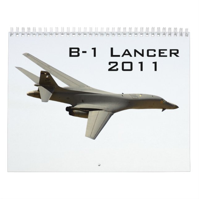 B-1 Lancer Calendar (Cover)