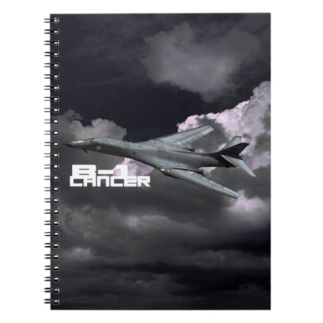 B-1 Lancer Photo Notebook (80 Pages B&W) (Front)