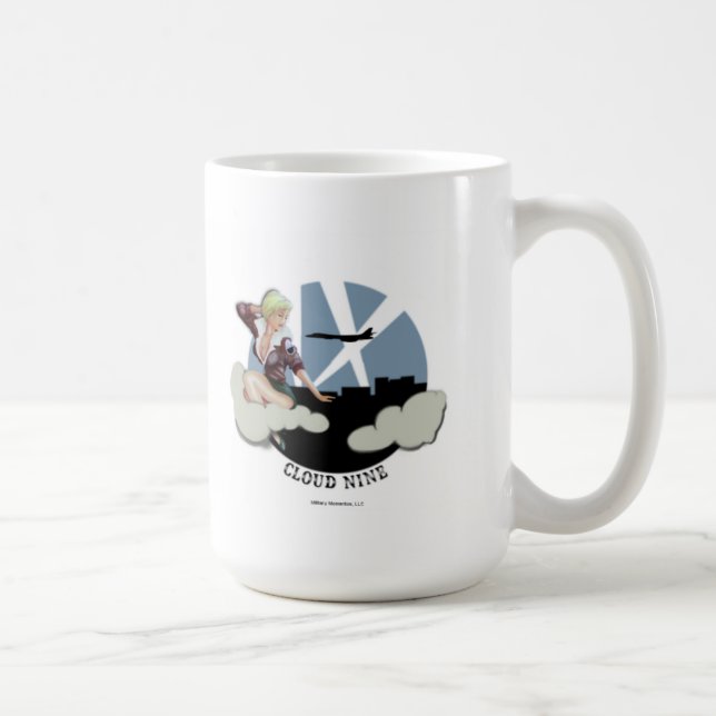 B-1B 9th Bomb Squadron Wall Art Coffee Mug (Right)