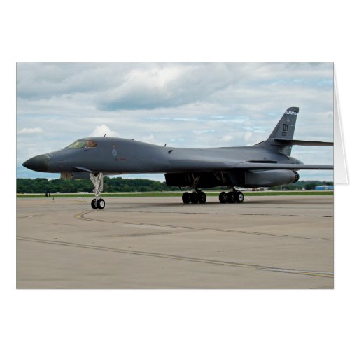 B_1B Lancer Bomber on Ground