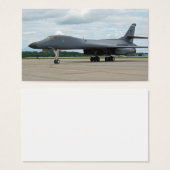 B-1B Lancer Bomber on Ground (Front & Back)