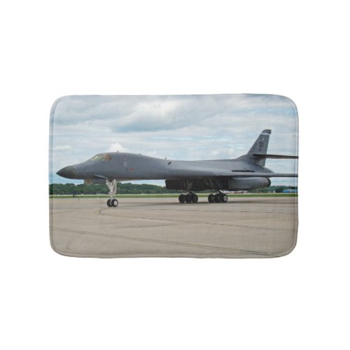 B_1B Lancer Bomber on Ground Bath Mat