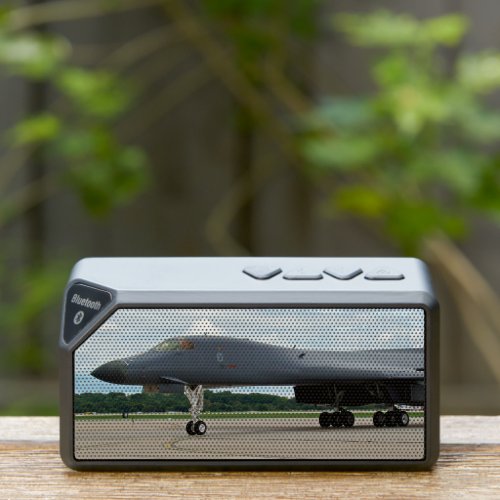 B_1B Lancer Bomber on Ground  Bluetooth Speaker