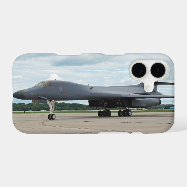 B-1B Lancer Bomber on Ground Case-Mate iPhone Case (Back (Horizontal))