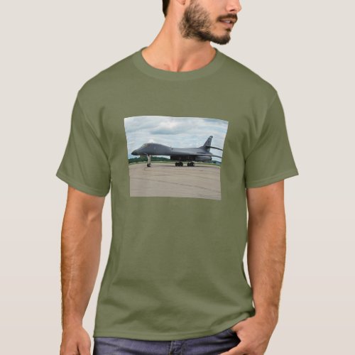 B_1B Lancer Bomber on Ground T_Shirt