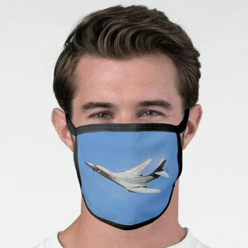 B_1B Lancer Bomber Wings Swept Face Mask