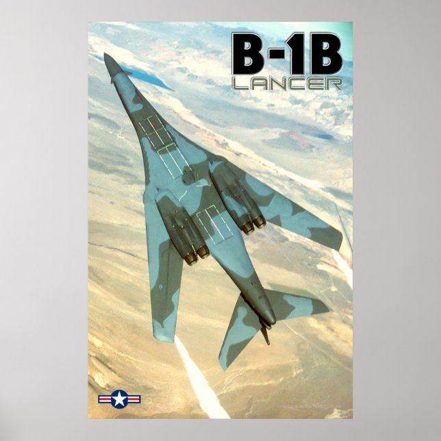 B-1B LANCER POSTER (Front)