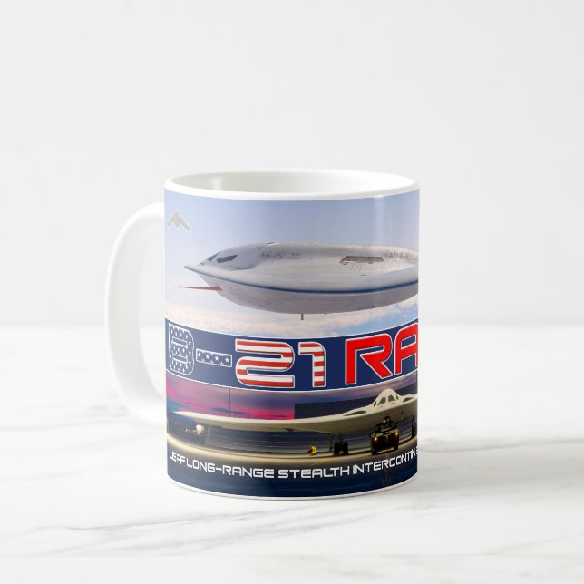 B-21 RAIDER COFFEE MUG (Front Left)