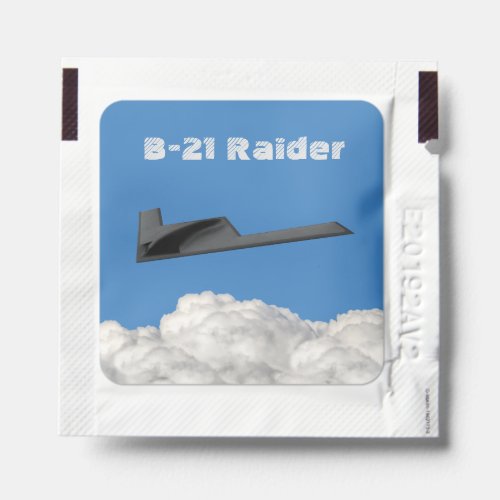 B_21 Raider Stealth Bomber Hand Sanitizer Packet