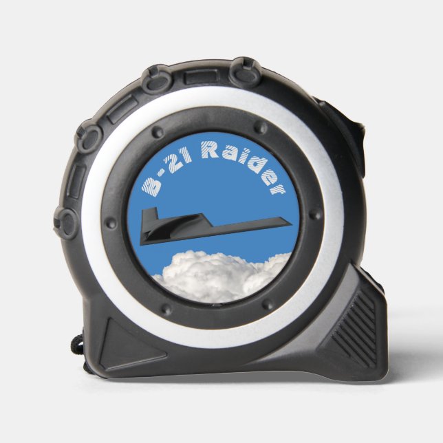 B-21 Raider Stealth Bomber Tape Measure (Front)