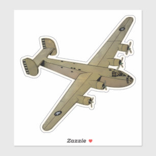 B-24 Liberator, Bomber Aircraft Sticker